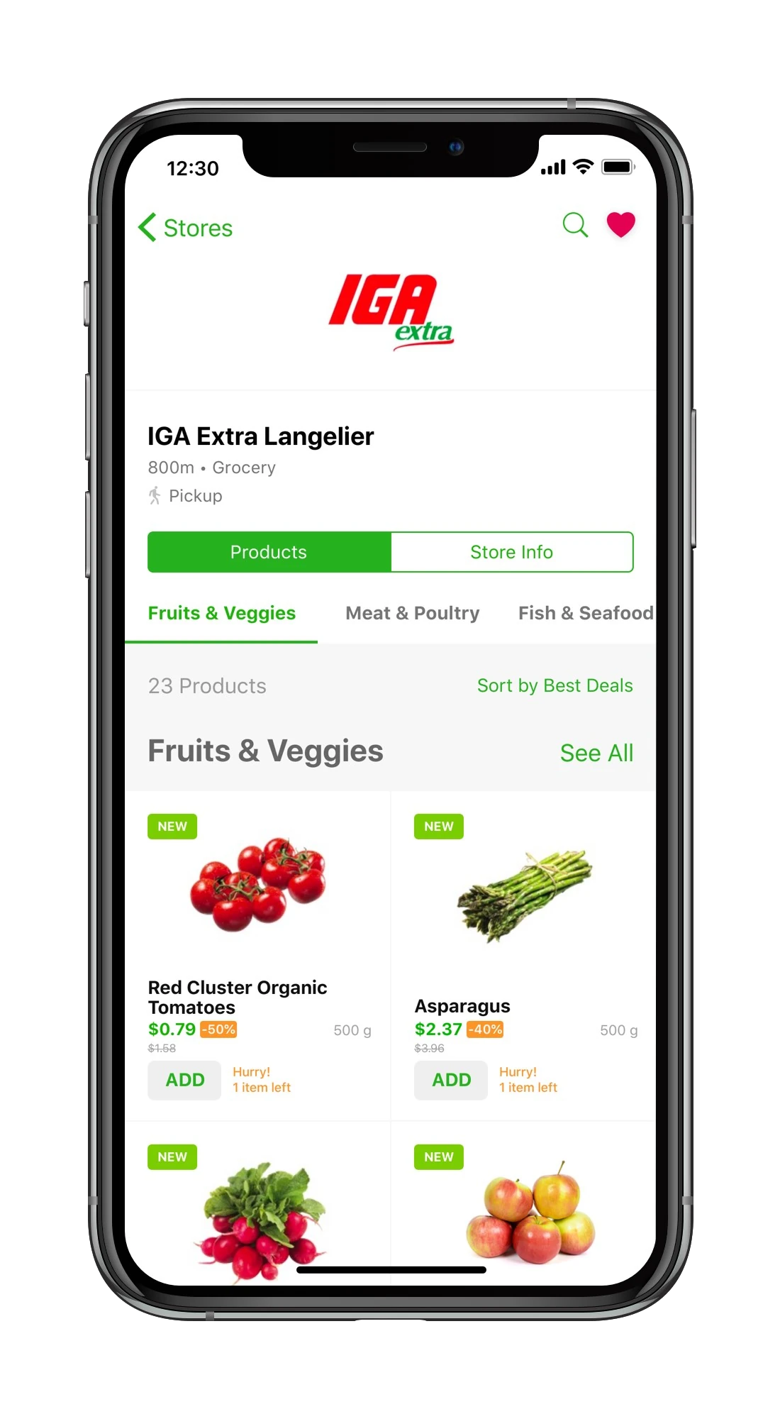 FoodHero app screenshot
